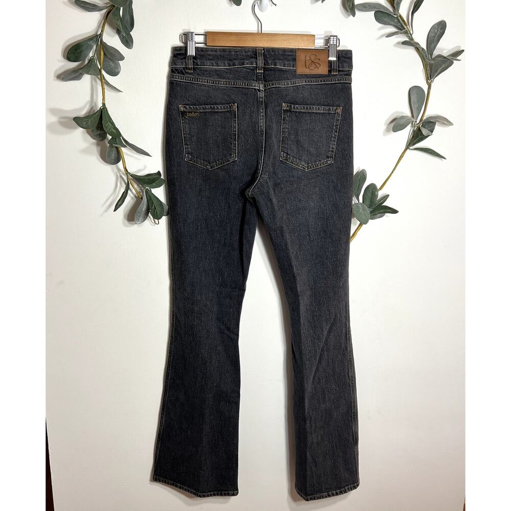 ba&sh Washed Black Bootcut Jeans - Picture 3 of 6